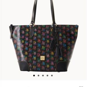 Dooney and Bourke multicolor tote